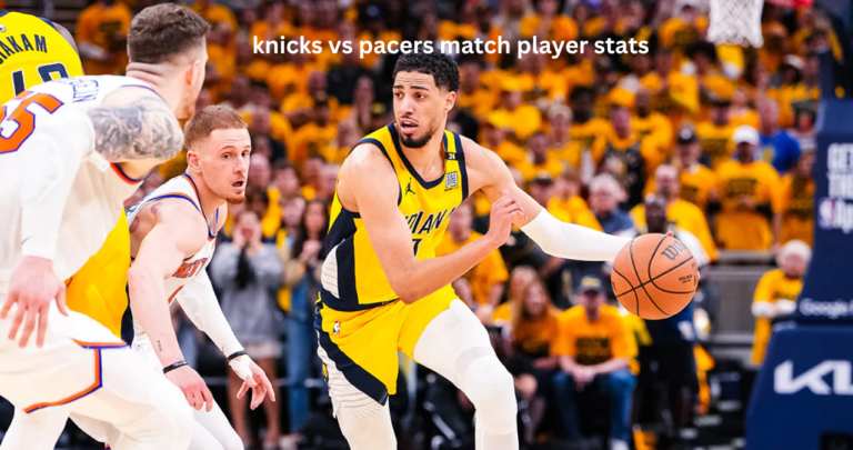 knicks vs pacers match player stats